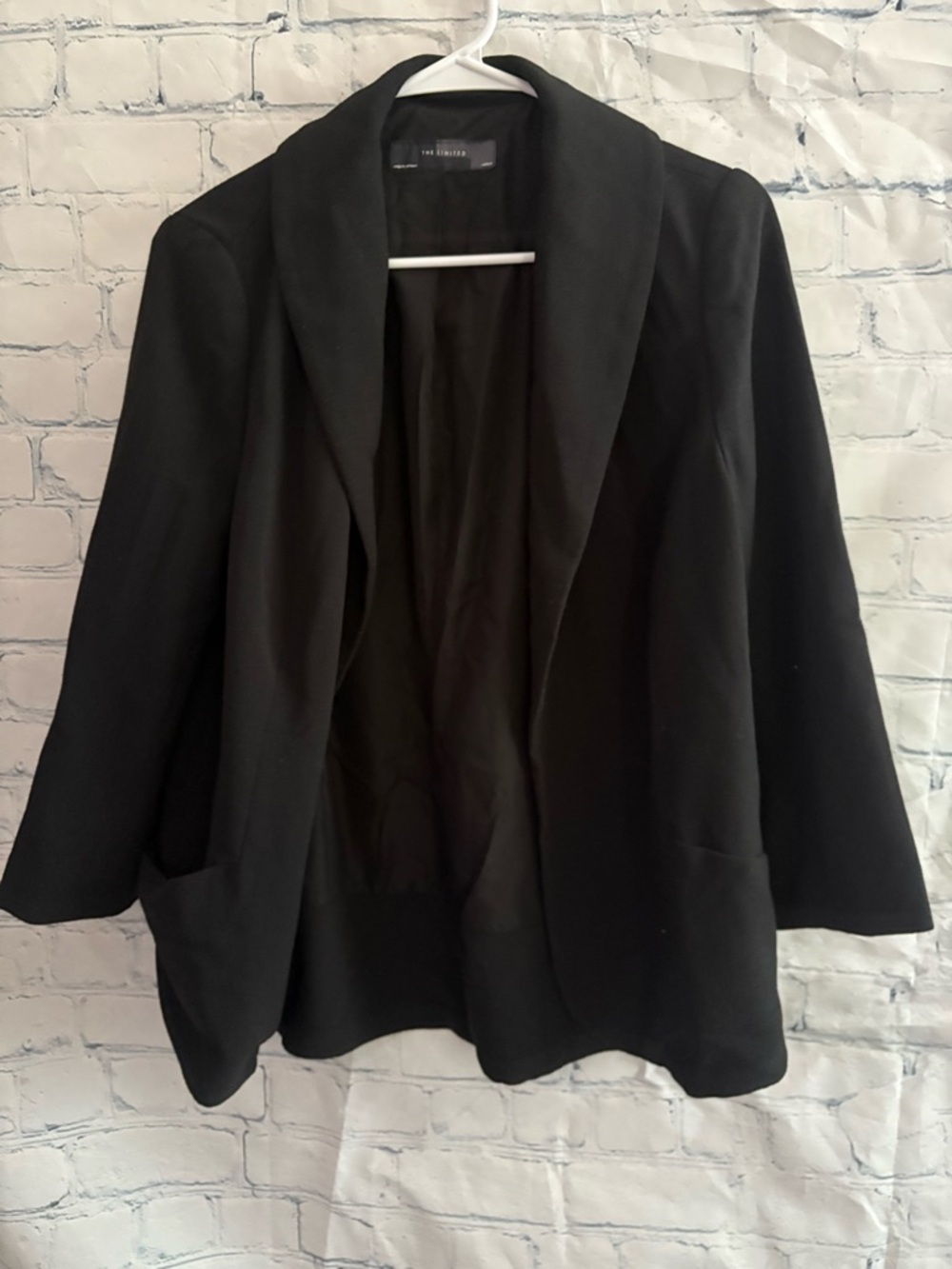 The Limited Open Front Blazer Black Size M